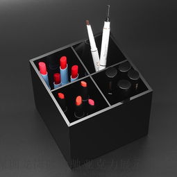 收納黑色亞克力口紅收納盒 深圳口紅收納盒 ,深圳市龍崗區(qū)力馳亞克力展示制品廠